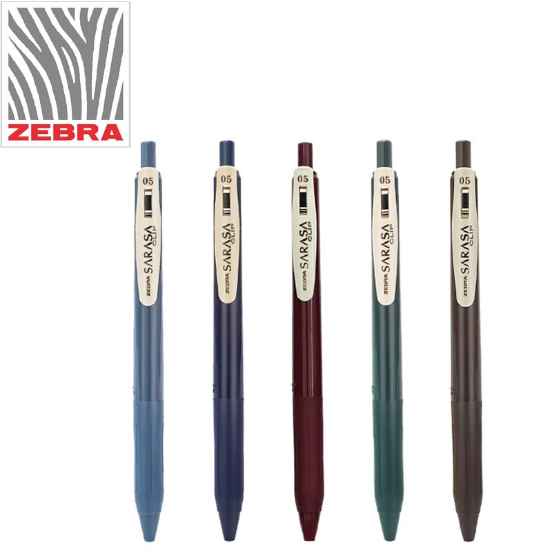 Изображение товара: Гелевая ручка ZEBRA Sarasa JJ15, лимитированный выпуск, цветная ручка для подписи в стиле ретро, 0,5 мм, акварельная ручка для учеников, инструменты для рисования