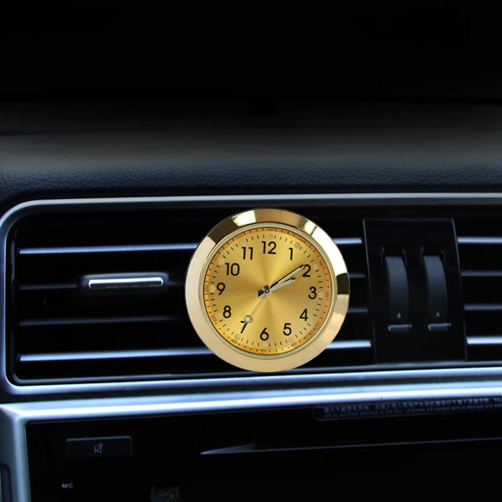 Изображение товара: Авто термометр, часы с украшением, светящиеся Цифровые кварцевые часы, A/C, вентиляционное отверстие, зажим, освежитель воздуха, автомобильные аксессуары
