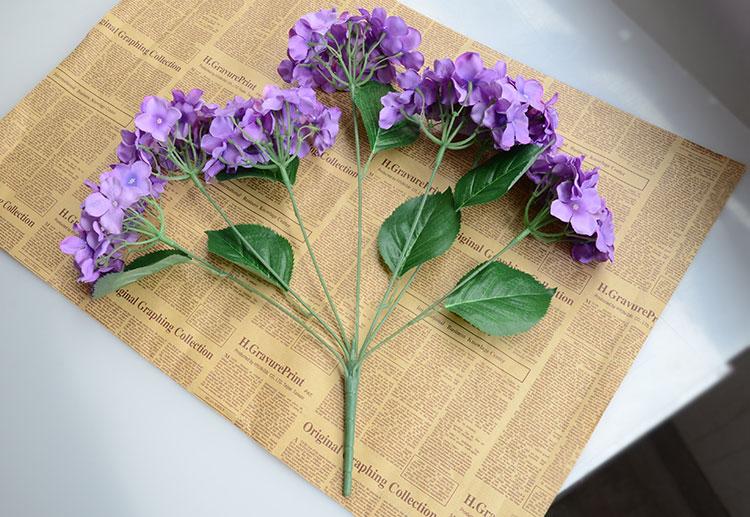 Изображение товара: Искусственные шелковые цветы для вечерние шения стола, 7 цветов