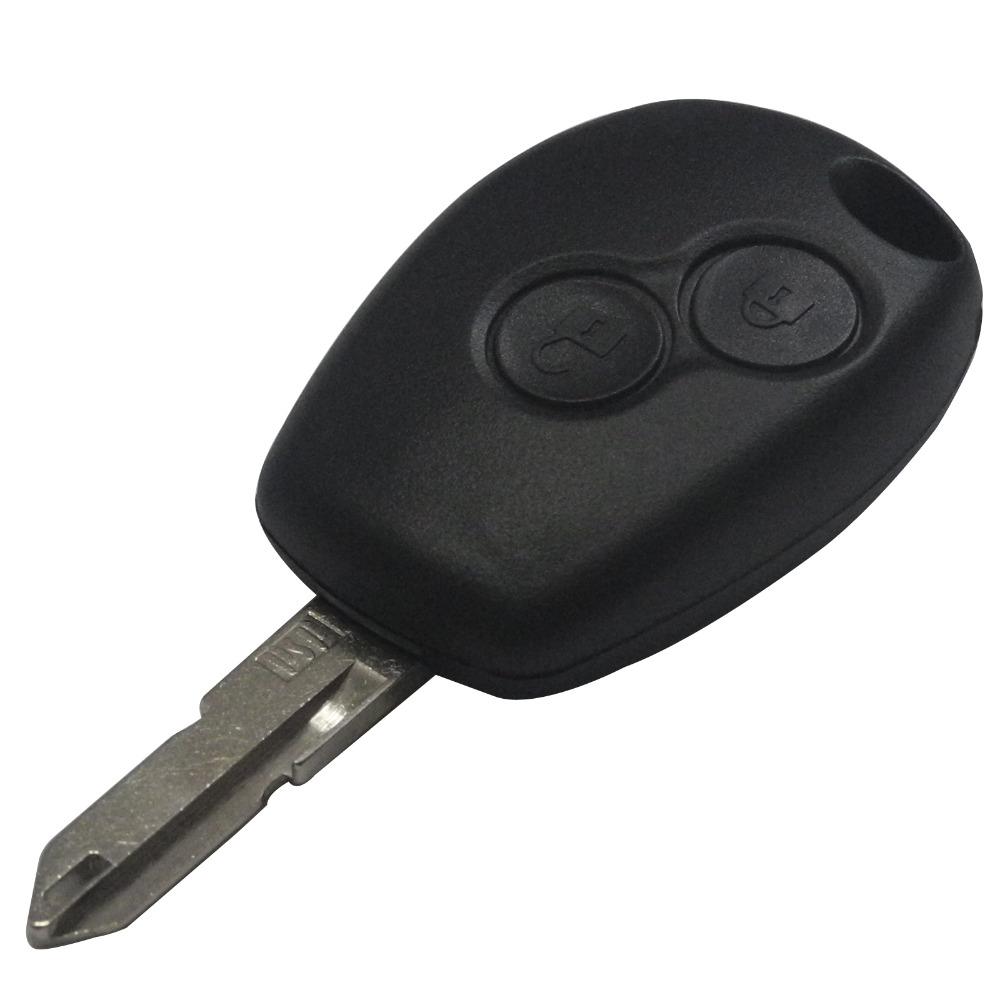Изображение товара: Jignyuqin 2 кнопки чехол для дистанционного ключа от машины для Renault Megane Modus Espace Лагуна Duster Logan DACIA Sandero Fluence Clio Kangoo