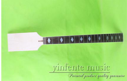 Изображение товара: Одна НЕОБРАБОТАННАЯ гитара, Шейная электрическая гитара, Шейная гитара из массива дерева, 22 лада, новый гриф из розового дерева