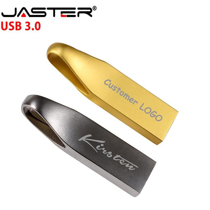 Изображение товара: USB-флеш-накопитель JASTER, металлический, 4 ГБ, 8 ГБ, 16 ГБ, 32 ГБ, 64 ГБ, USB 3,0, для свадьбы (более 10 шт. бесплатного логотипа)