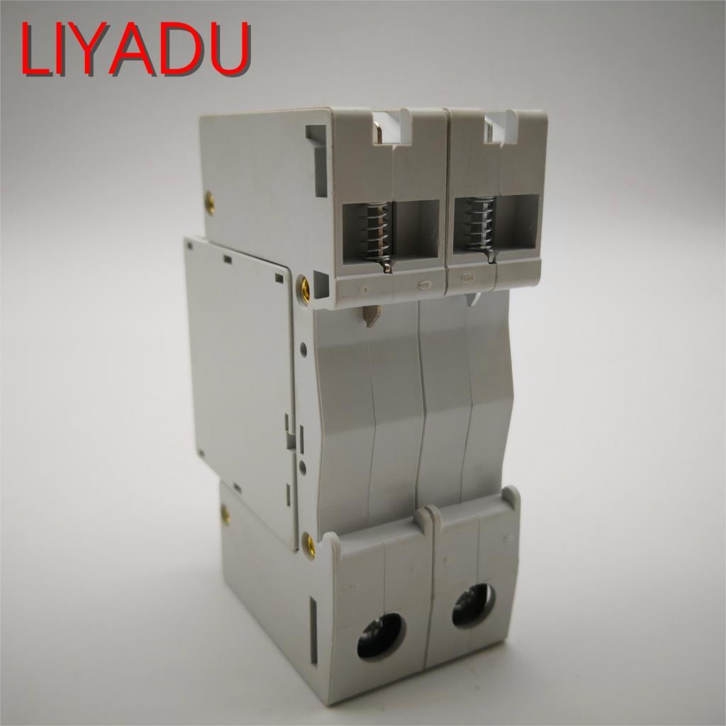 Изображение товара: 2P House Surge Protector Protective 10KA-20KA 20KA-40KA 30KA~60KA B ~385V Low-voltage Arrester Device AC SPD module 1P+N