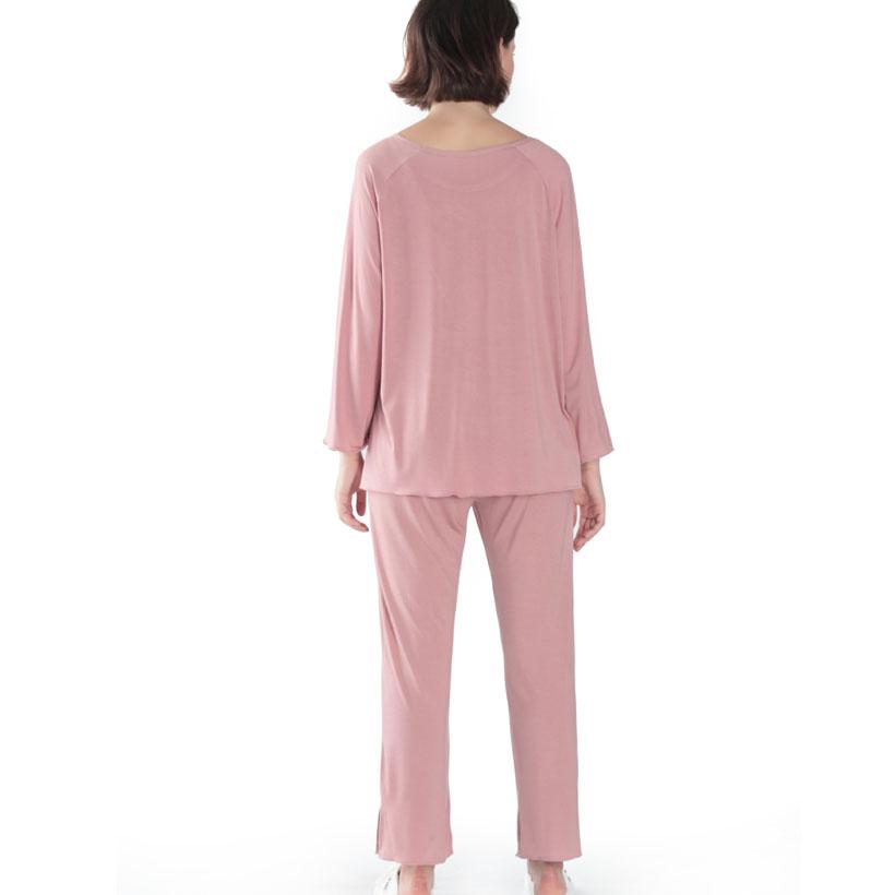 Изображение товара: Осенняя Женская одежда для сна, женские пижамные комплекты, костюм laides, пижама с длинным рукавом, Женская однотонная Домашняя одежда, женская одежда 3XL-6XL