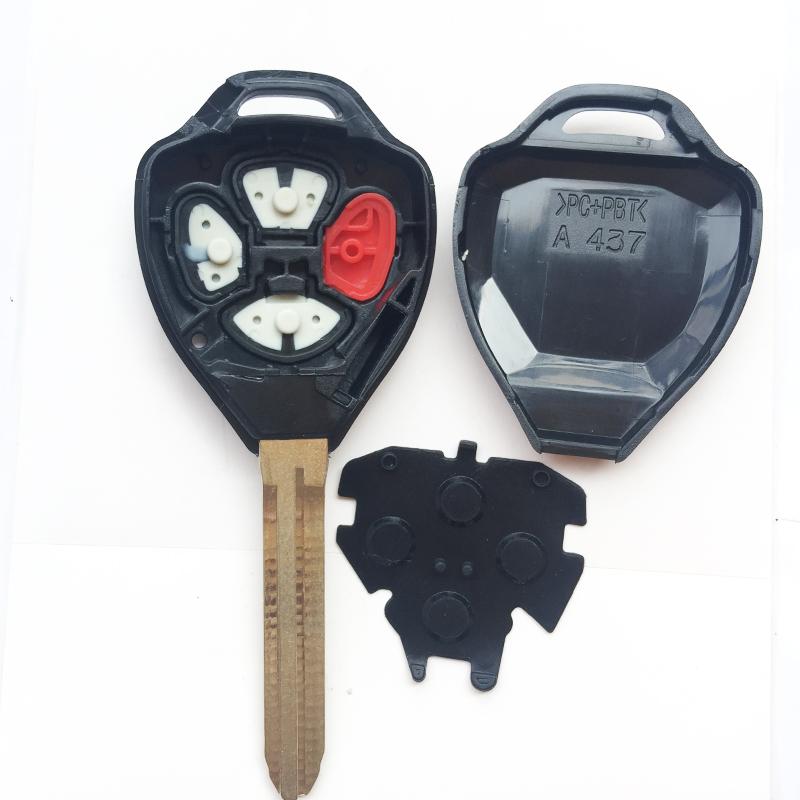 Изображение товара: Чехол для автомобильного пульта дистанционного управления, 2/3/4 кнопки, для Toyota Corolla RAV4 camry 2007, 2008, 2009, 2010