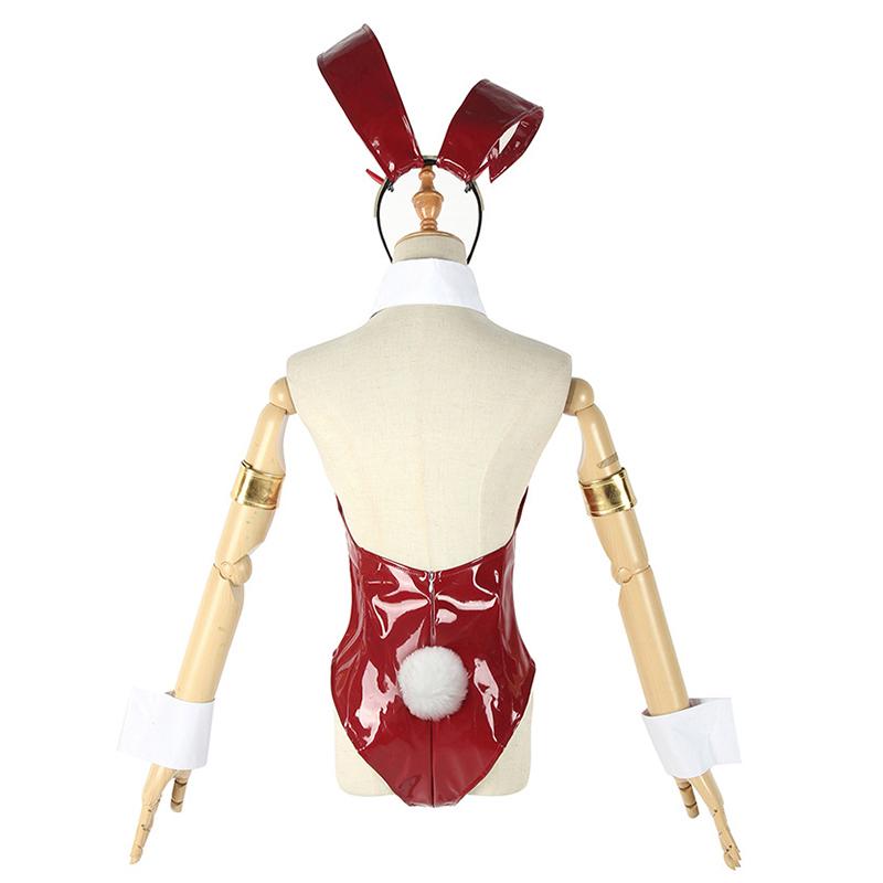 Изображение товара: Костюм для косплея из аниме «любимый в Фране», костюм для косплея Zero Two, униформа кролика для девочки, женский костюм для косплевечерние на Хэллоуин