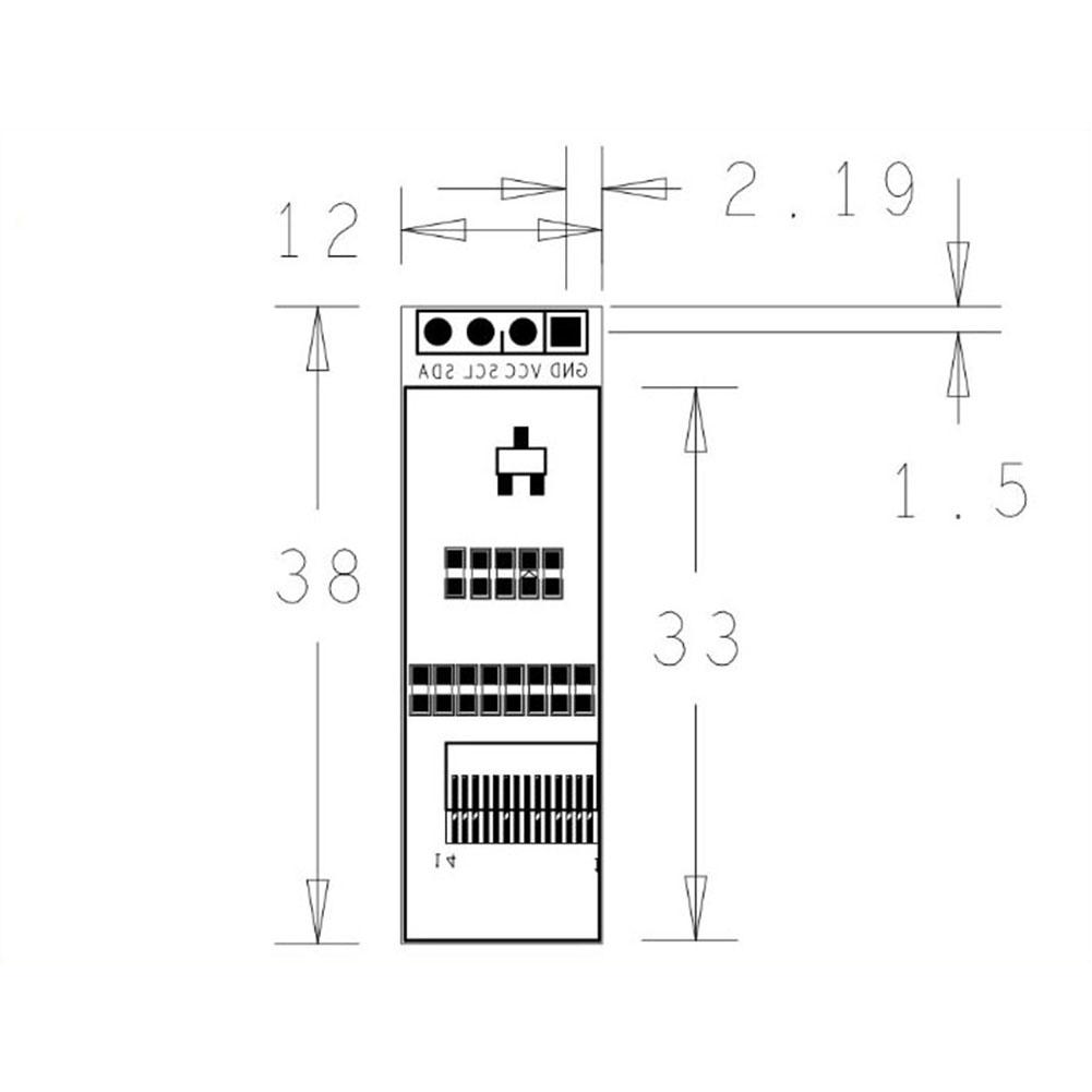 Изображение товара: Gotek OLED IIC I2C 0,91 