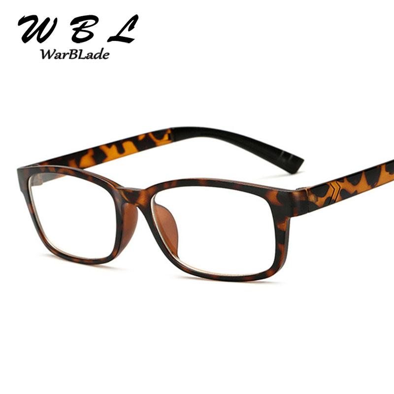 Изображение товара: Мужские и женские квадратные очки WarBLade, брендовые дизайнерские оправы для очков, прозрачные оптические компьютерные очки для близорукости