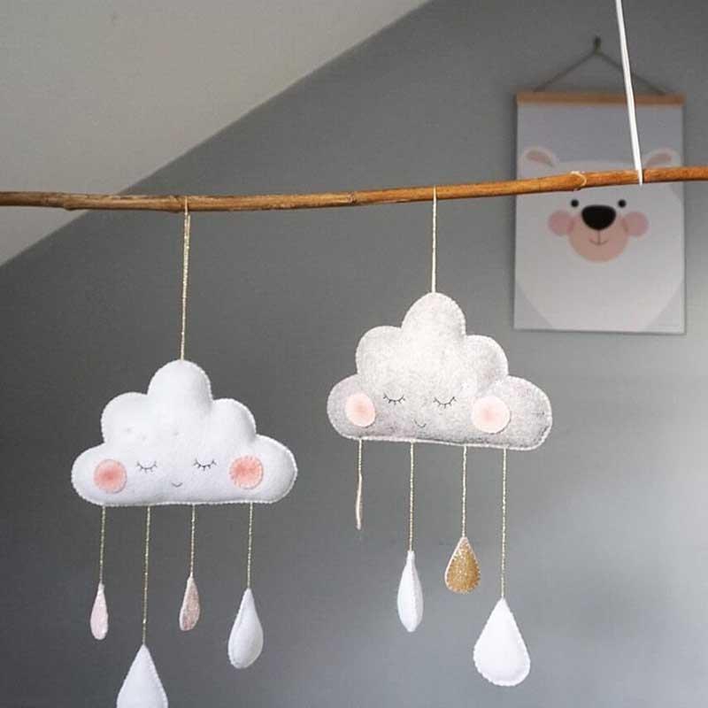 Изображение товара: Ins подвеска в виде облака дождя настенные украшения в скандинавском стиле украшения для детской комнаты детская палатка декор для детской фото реквизит