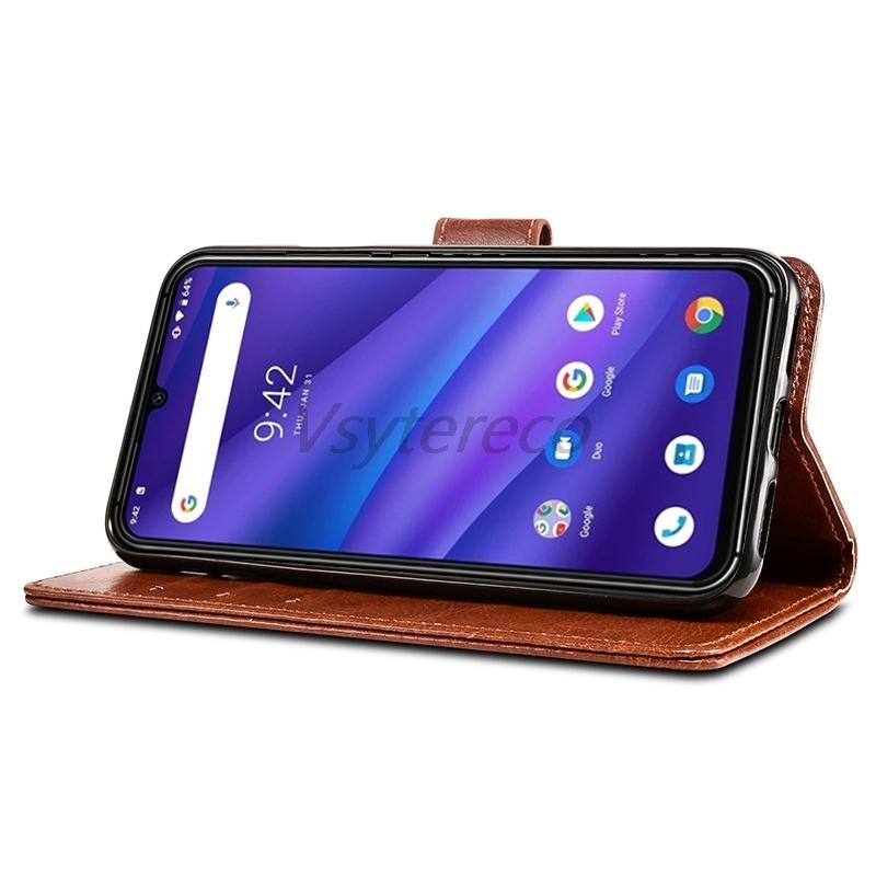 Изображение товара: For UMIDIGI A5 Pro Case Soft Silicone Back Flip Leather Wallet Cover Original For UMIDIGI A5 Pro Case Hard Fundas Phone Bag Capa