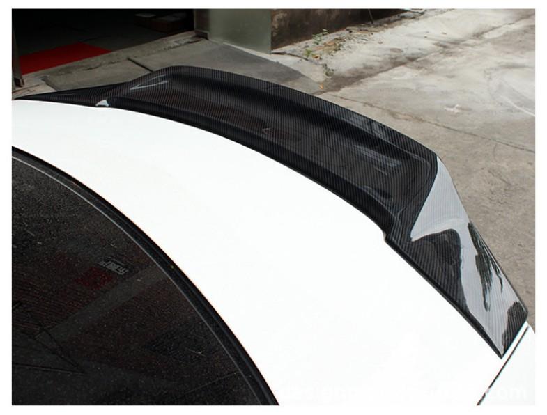 Изображение товара: Задний спойлер из углеродного волокна, крышка багажника, Крышка Для Седана Mercedes-Benz W212 E200, E250, E300, E350, E400, E500, E550, E63, AMG 2010-2015