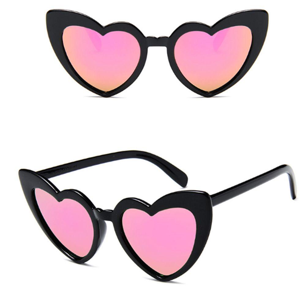 Изображение товара: Солнцезащитные очки в форме сердца UV400 для женщин, брендовые дизайнерские очки в стиле ретро, солнцезащитные очки «кошачий глаз»