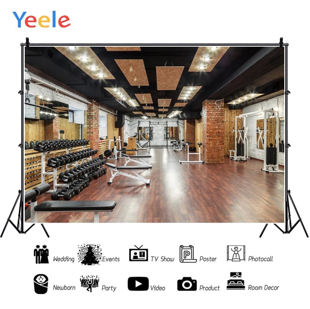Изображение товара: Yeele плакат для интерьера тренажерного зала оборудование французский оконный фон для фотографии персонализированные фотографические фоны для фотостудии
