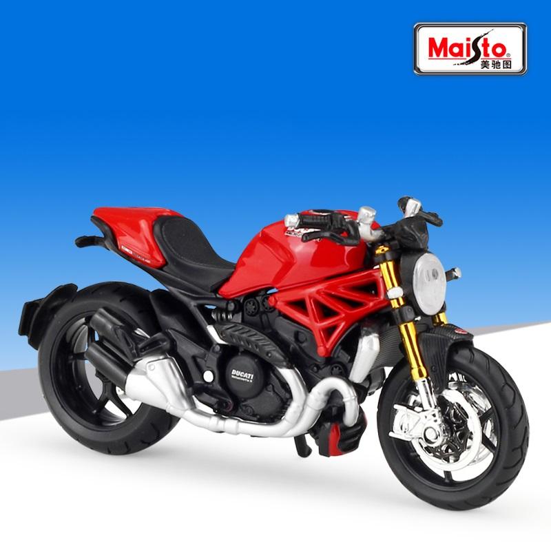 Изображение товара: 1:18 Maisto DUCATI MONSTER 1200S литая мотоцикл