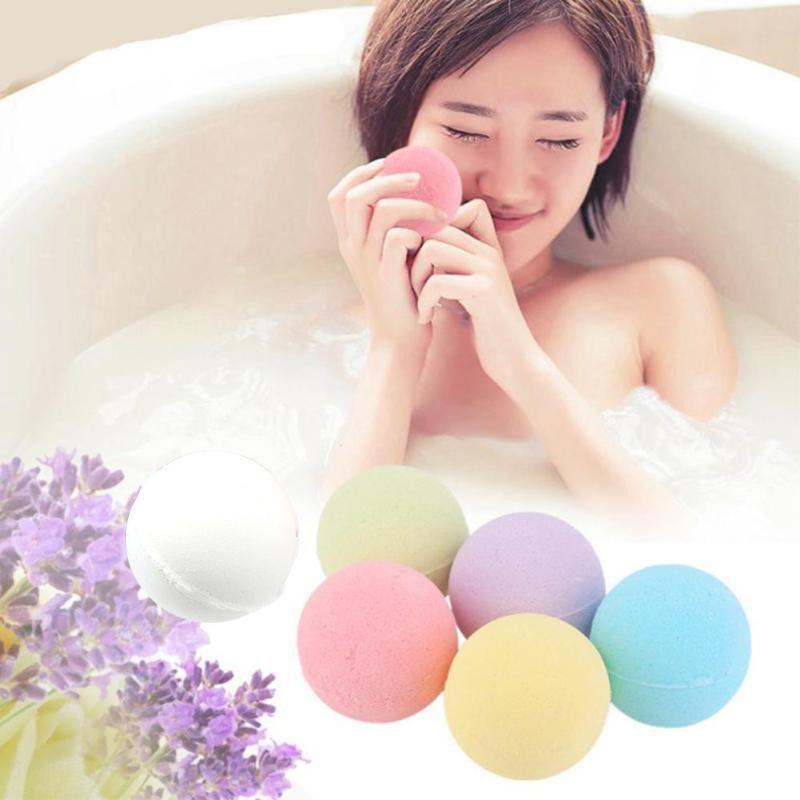 Изображение товара: 20 г, маленькая бомба для ванны, снятие стресса, пузырьковый шар, увлажняющий очиститель для душа, Новинка