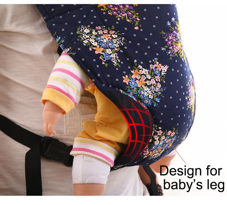 Изображение товара: Эргономичная переноска для младенцев, дышащий слинг, подтяжки для новорожденных 0-36 месяцев, для путешествий