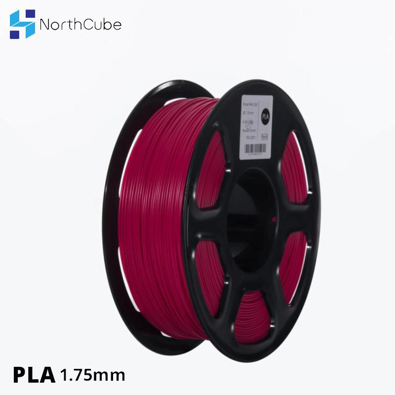 Изображение товара: Нить PLA для 3D-принтера 1,75 мм, 1 кг (0,02 фунта) +/-мм, цвет розово-красный