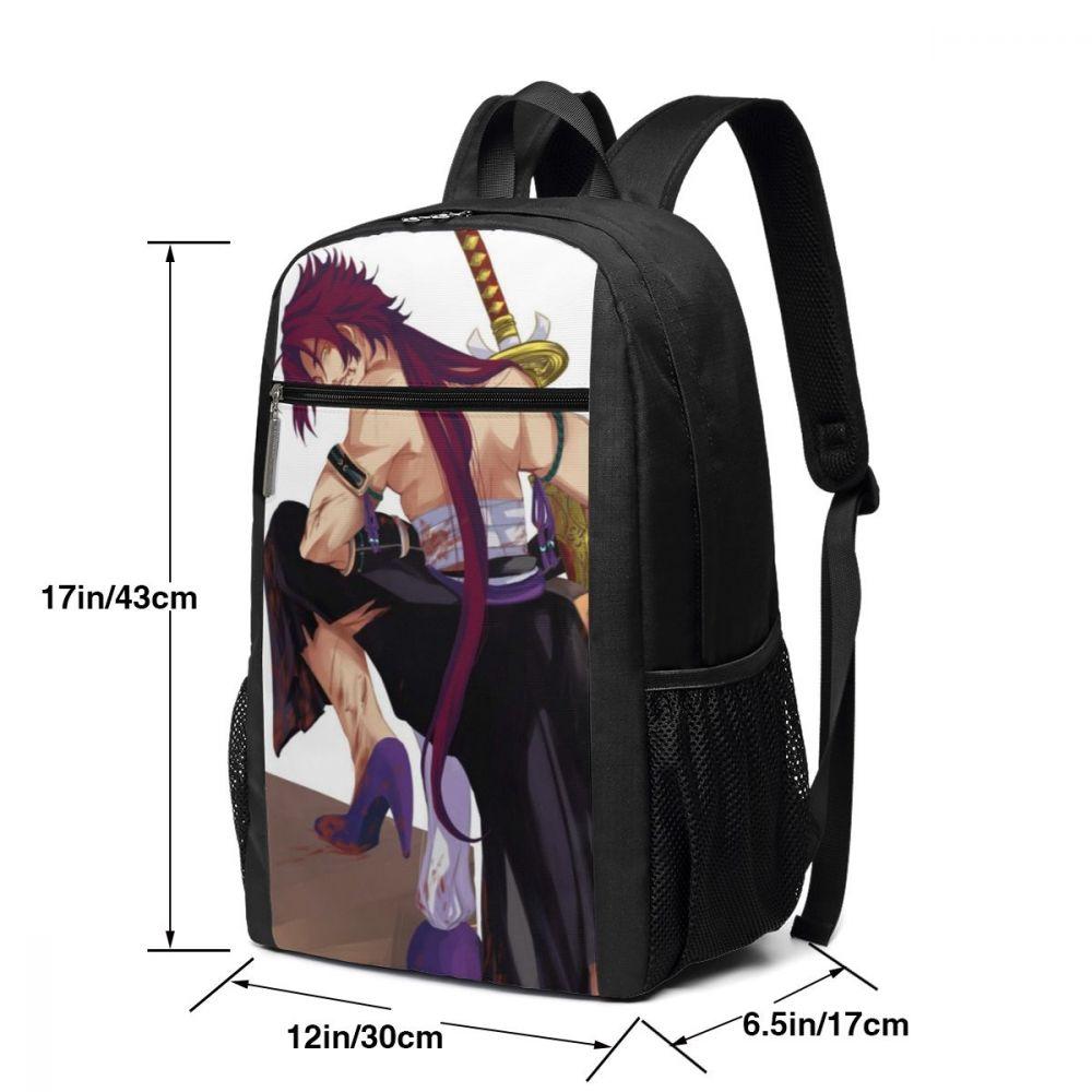 Изображение товара: Рюкзак Touken Ranbu, рюкзаки Touken Ranbu Tonbokiri, Сумка с принтом для университета, студенческие трендовые мужские и женские сумки с несколькими карманами