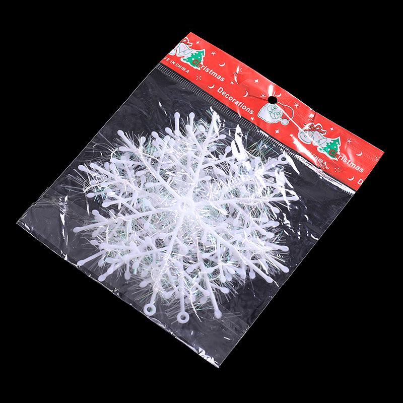 Изображение товара: 30 шт., декоративные снежинки для новогодней ёлки, 11 см