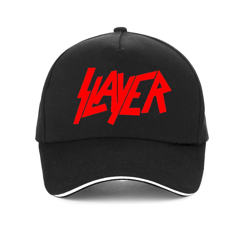 Изображение товара: Бейсболка Slayer в стиле рок-рок с принтом, летняя, регулируемая, с металлическими ремешками