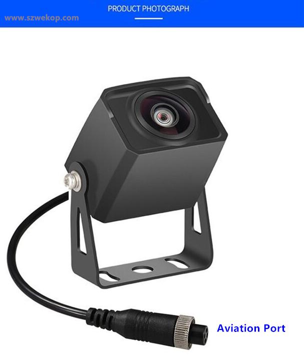 Изображение товара: AHD 720P Водонепроницаемая металлическая боковая автомобильная камера, ИК ночное видение, авиационная интерфейсная купольная камера для искусственных фургонов, такси