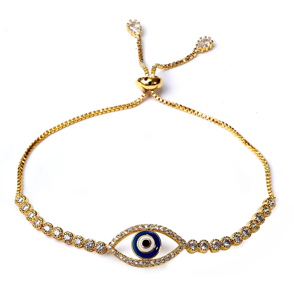 Изображение товара: Хит продаж, женский роскошный стильный браслет, сделанный с кубическим цирконием, модный браслет, свадебные украшения