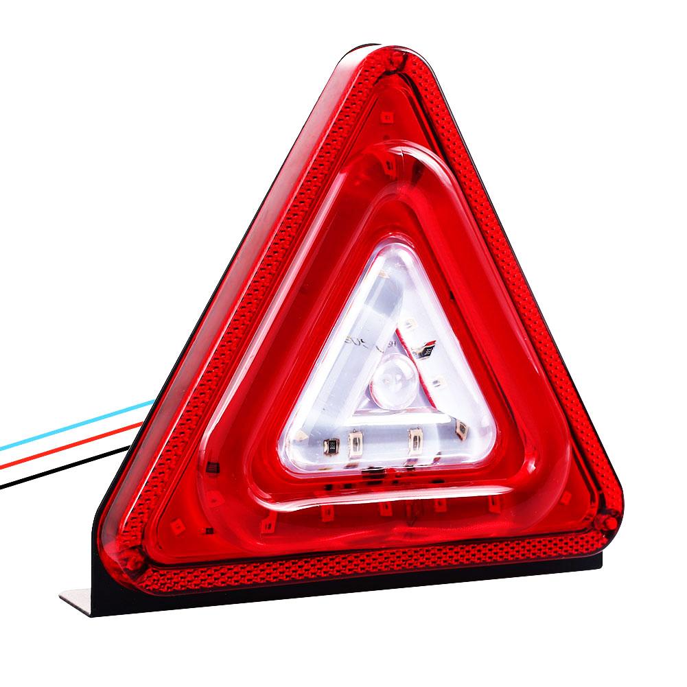 Изображение товара: Светодиодный ная Водонепроницаемая сигнальная лампа, прочная сигнальная лампа, световой индикатор, универсальный запасной тормозсветильник сигнал для прицепа