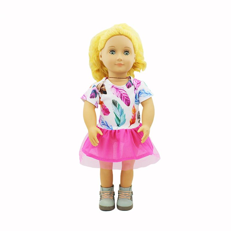Изображение товара: Новинка, 12 стилей, выберите платье, подходит для кукол американской девочки, 18-дюймовая кукла, рождественский подарок для девочки (продаем только одежду)