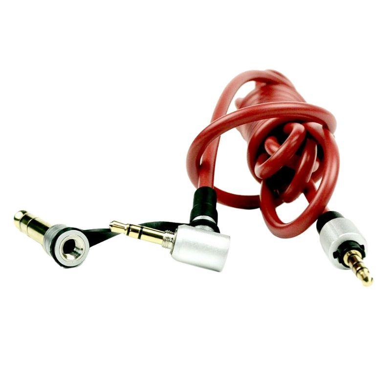 Изображение товара: Пружинный стерео аудио кабель сменный шнур для Dr Dre Solo/ Pro/ Mixr/наушники/Студия для наушников адаптер для наушников