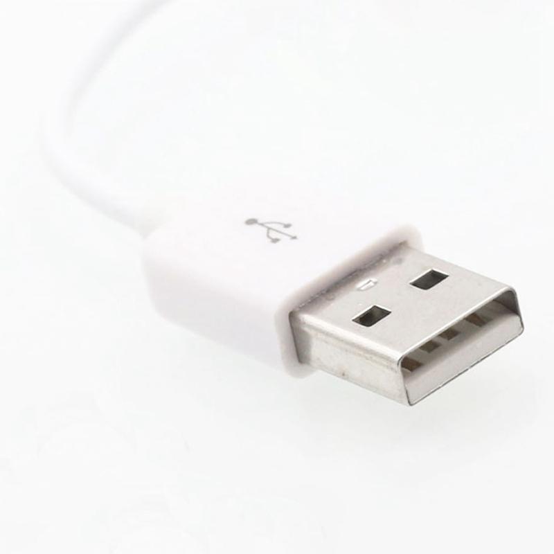 Изображение товара: Кабель USB короткий, для зарядного устройства для зарядки и передачи данных, белый, 3,5 мм, для Apple Ipod, 3-го, 4-го, 5-го, 6-го, 4/5/6, MP3-плееров