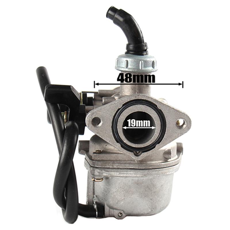 Изображение товара: 48mm Carburetor Kit Fit For Chinese 50,70,90,100,110 And 125cc ATVs Dirt Bikes