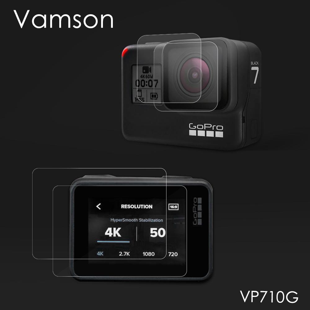 Изображение товара: Защитная пленка для экрана Vamson, для GoPro Hero 7, Black, 6, 5, VP710G