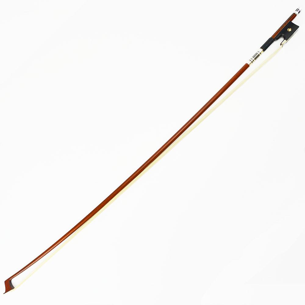 Изображение товара: Хороший деревянный лук для скрипки IPE, размер 1/2, прямой и хорошо сбалансированный лук Pernambuco, улучшенный уровень A10