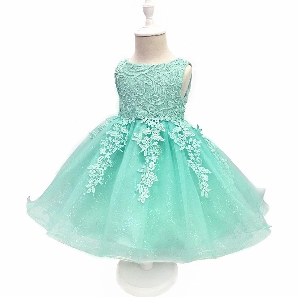 Изображение товара: BacklakeGirls  New Pretty 2019 Princess Appliques Organza Flower Girl Dress With Big Bow Sleeveless For Wedding Parry Ball Gown