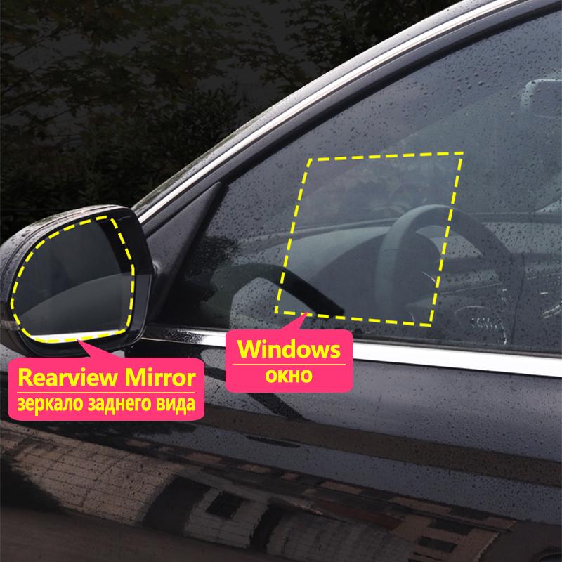 Изображение товара: Противотуманная пленка для Nissan Leaf 2010 ~ 2020 ZE0 ZE1, полное покрытие, противотуманная пленка для зеркала заднего вида, противотуманные пленки, аксессуары 2012 2014 2015 2017 2018
