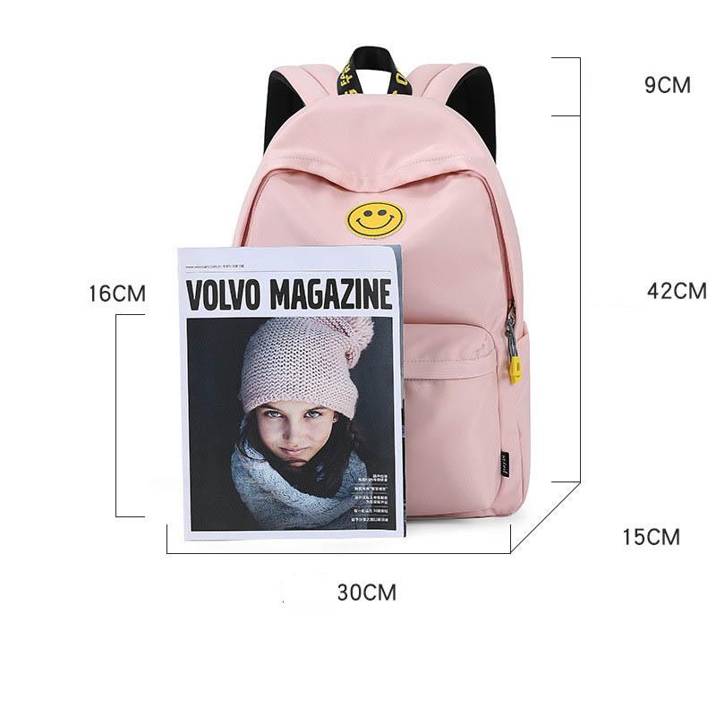 Изображение товара: Женский рюкзак с героями мультфильмов, зарядка через usb, дорожные рюкзаки, школьные сумки для подростков, девочек, рюкзак для ноутбука, mochila feminina