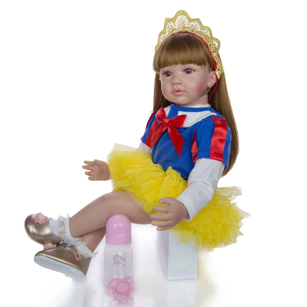 Изображение товара: 58 см, детская игрушка-Реборн, детская игрушка, подарок «сделай сам», 23 дюйма, силиконовая кукла-реборн для детей, Лидер продаж