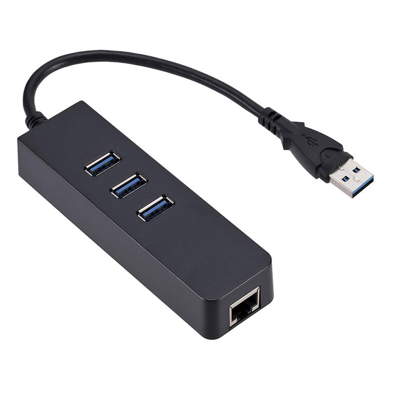 Изображение товара: Высокоскоростной сетевой адаптер USB 3,0 Gigabit Ethernet Lan RJ45, концентратор до 100/1000 Мбит/с