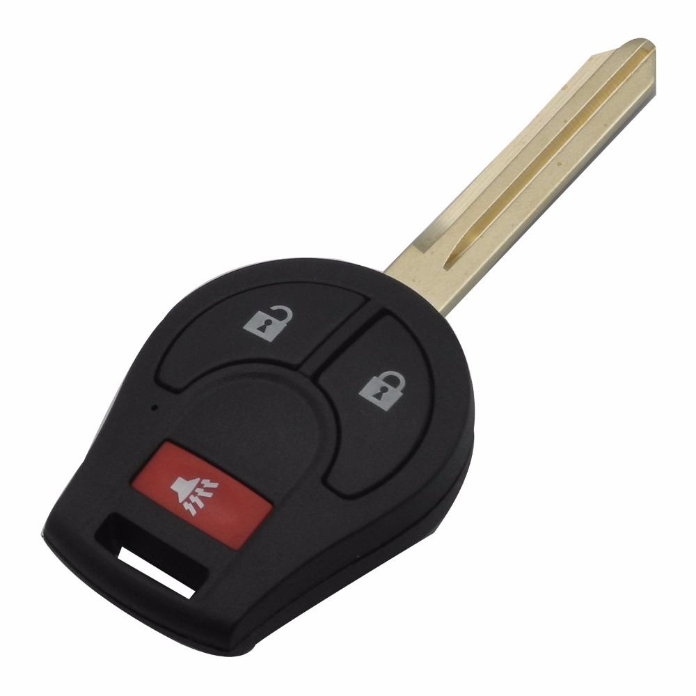 Изображение товара: 10x 3/4 кнопочный дистанционный флип-чехол для автомобильного ключа для Nissan Versa Sentra Altima Tiida Maxima, Сменный Чехол для нережущего лезвия