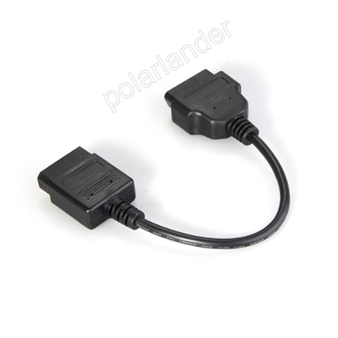 Изображение товара: 14 Pin к 16 Pin OBD2 интерфейсный адаптер для Ni/ssan диагностический Соединительный адаптер Сканер кабель диагностический кабель Бесплатная доставка