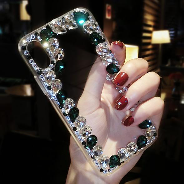 Изображение товара: LaMaDiaa Роскошные блестящие бриллиантовые чехлы для телефонов Huawei P10 P20 P30 P40 P50 Pro Lite Mate 20 30 40 Модный Блестящий чехол со стразами