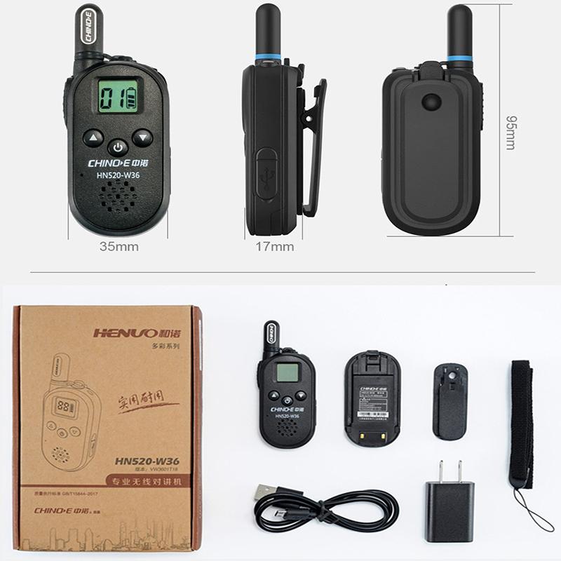 Изображение товара: ZN-HN520 Мини walkie talkie 2 шт. walky talky профессиональный коммуникатор для гражданского радио, приемопередатчик cb, радиосканер