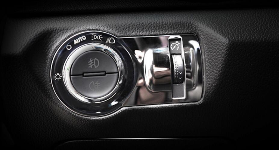 Изображение товара: Для Chevrolet Cruze Buick Encore REGAL Excelle GT/XT фара переключатель крышка из нержавеющей стали отделка автомобиля Стайлинг