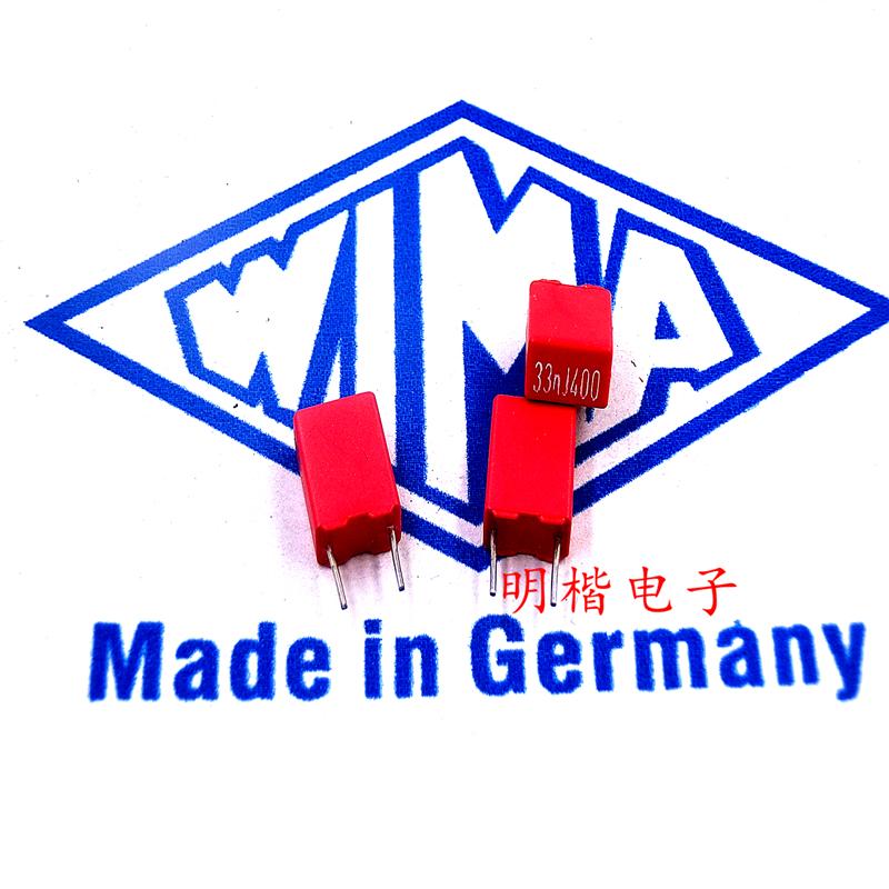 Изображение товара: 10 шт./30 шт. WIMA новый немецкий конденсатор MKS2 400V 0,033 мкФ 400V333 33NF шаг 5 мм Бесплатная доставка