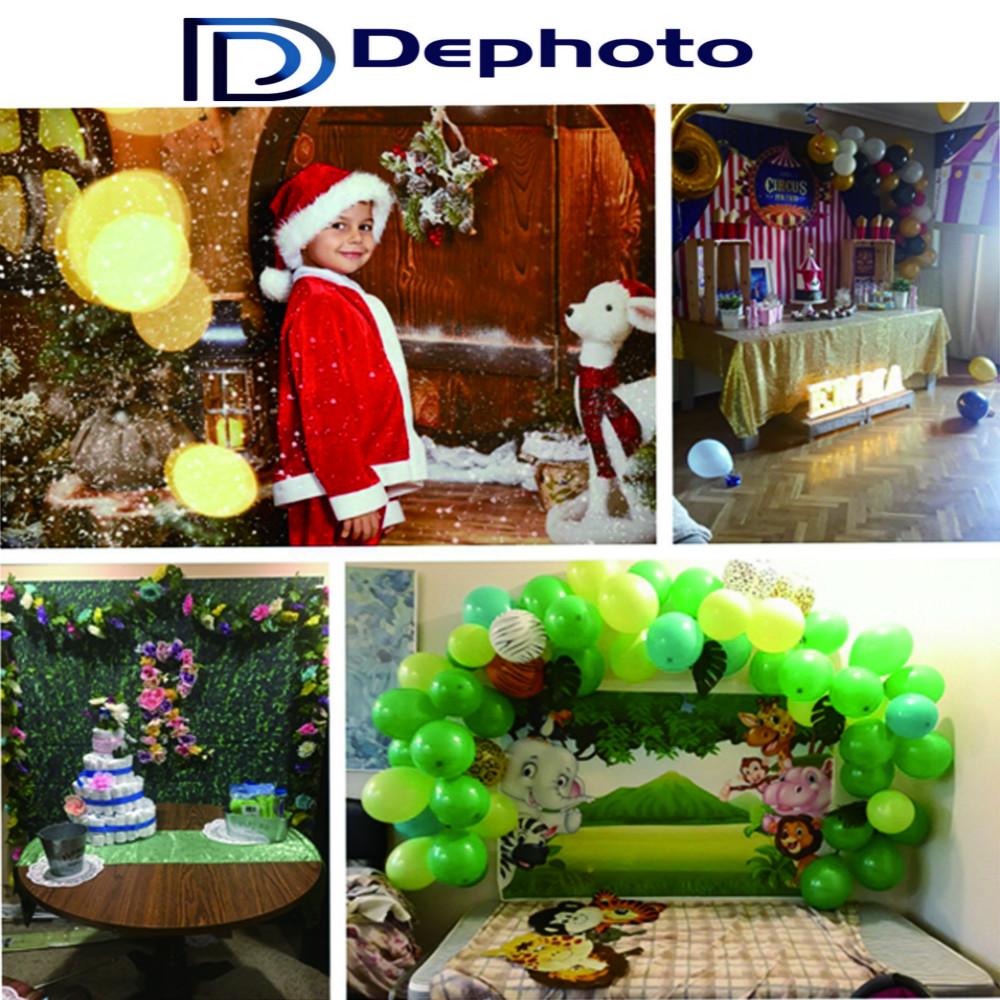 Изображение товара: Фон для фотосъемки с изображением рождественской елки, светильник с лампочкой, дивана, сверкающие звезды, фотографические фоны для фотостудии