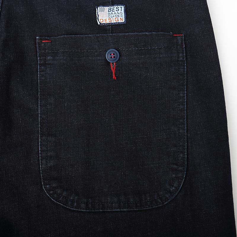 Изображение товара: Новинка 2022, весенние мужские повседневные джинсовые штаны, синие, черные, брендовая одежда для мужчин, облегающие джинсы-шаровары, Мужская одежда, брюки, 5082