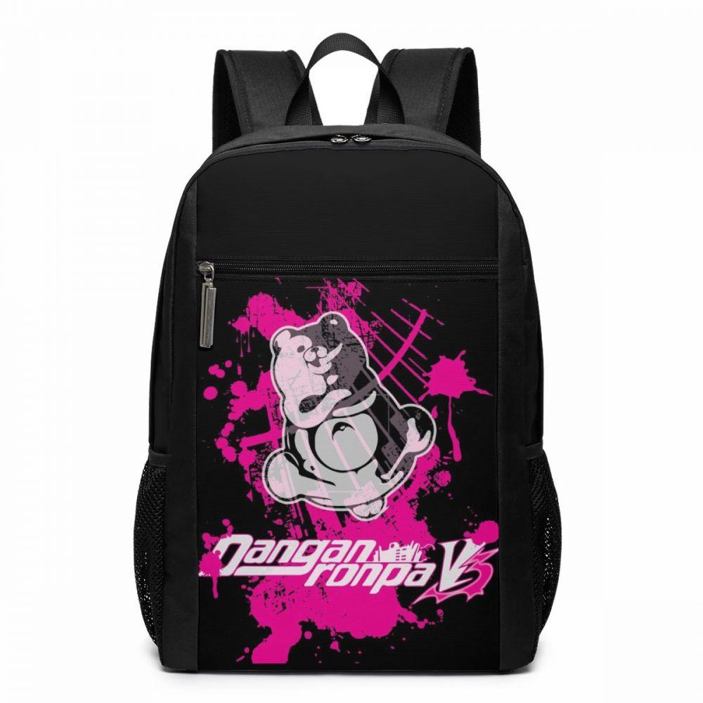 Изображение товара: Рюкзак Monokuma Super Retro Despair 2, рюкзаки для путешествий, Высококачественная сумка с принтом, модные Универсальные Сумки для подростков для мужчин и женщин