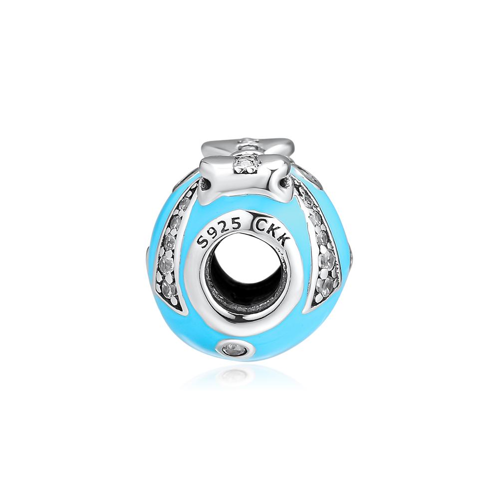 Изображение товара: Подходит для Pandora подвески, браслеты, ожерелья 100% Серебро 925 пробы ювелирные изделия яркие украшения бусины Бесплатная доставка