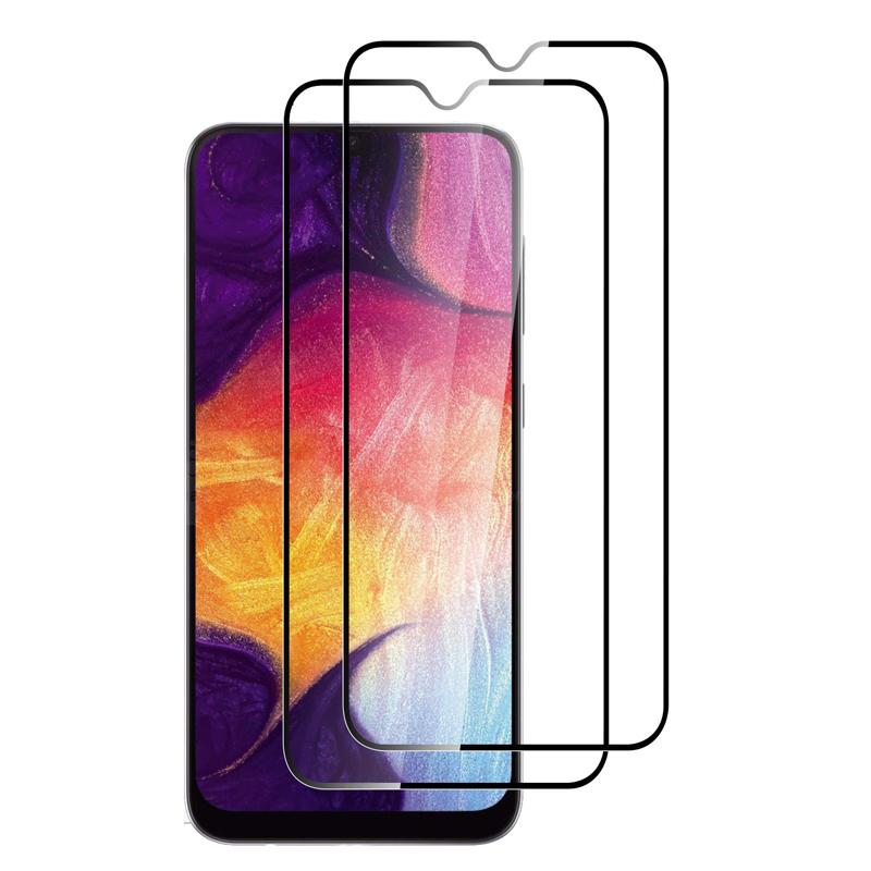 Изображение товара: 2 шт./лот Защита экрана для Samsung Galaxy A50 A 30 40 70 10 20 60 80 90 закаленное стекло Galaxy M30 M10 20 40 защитное стекло