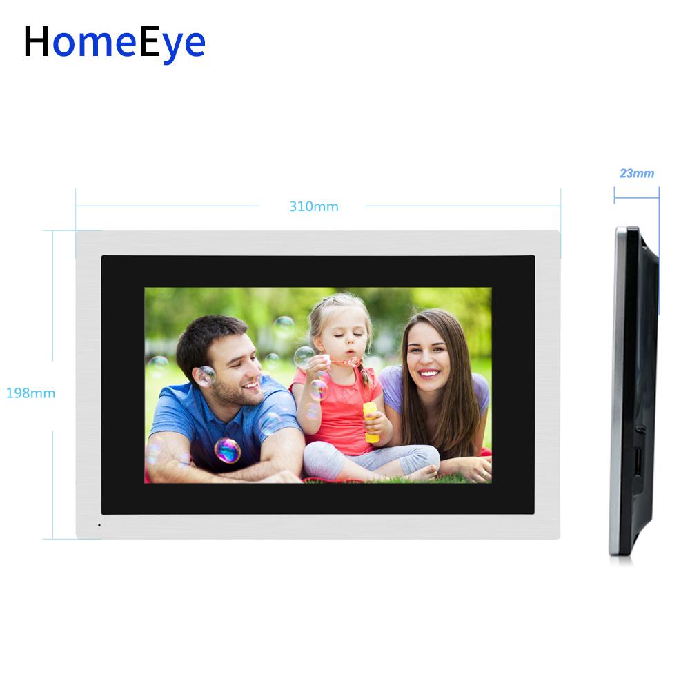 Изображение товара: Дверной видеодомофон TuyaSmart с дистанционным управлением через приложение, 720P HD, Wi-Fi, IP, 10 дюймов